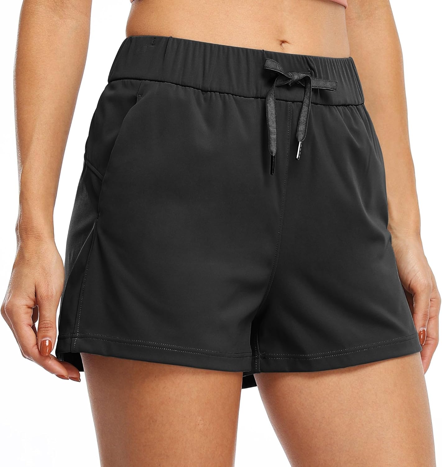 womens shorts hiking athletic shorts yoga lounge active workout running shorts comfy casual with pockets 2 5